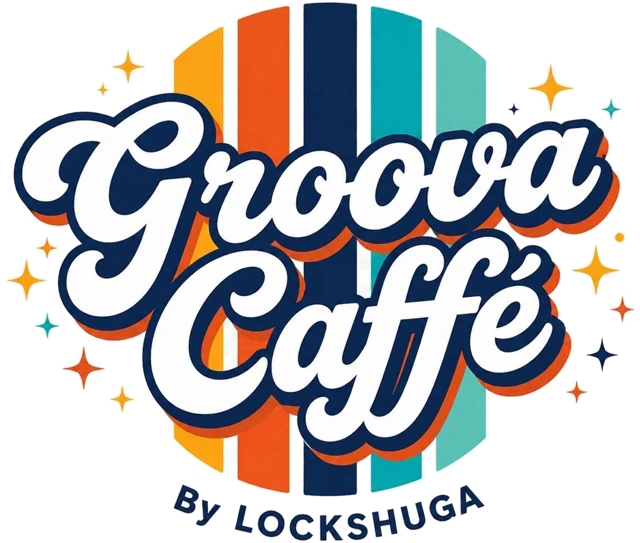 Logo de Groova Caffé, cafetería